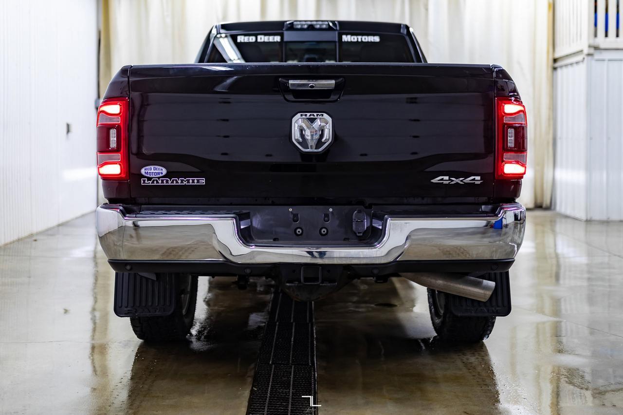 2020 Ram 3500 4x4 Crew Cab Laramie Diesel Leather Roof Nav Red Deer AB
