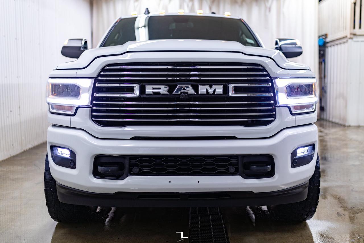 2020 Ram 3500 4x4 Crew Cab Laramie Dually Diesel Leather Roof Nav Red Deer AB