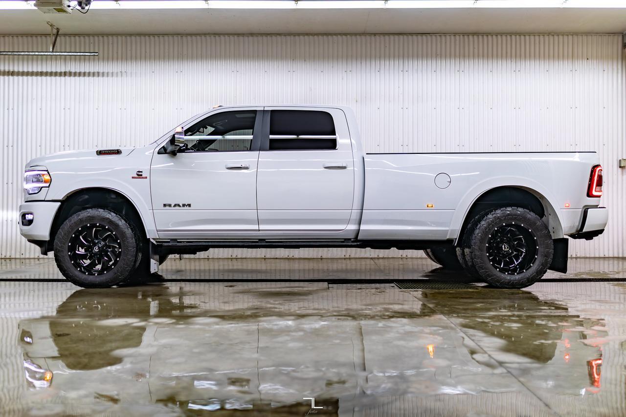 2020 Ram 3500 4x4 Crew Cab Laramie Dually Diesel Leather Roof Nav Red Deer AB