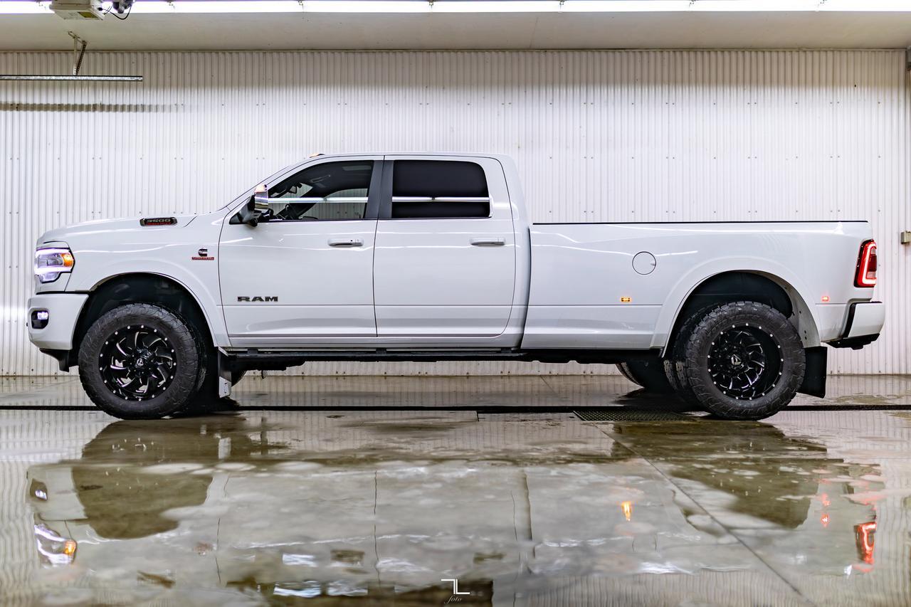 2020 Ram 3500 4x4 Crew Cab Laramie Dually Diesel Leather Roof Nav Red Deer AB