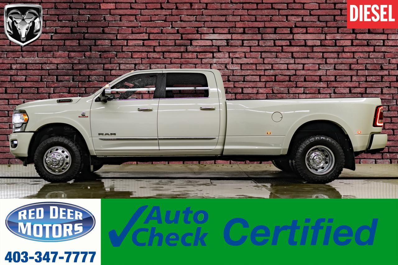 2020 Ram 3500 4x4 Crew Cab Limited Dually AISIN Leather Roof Nav