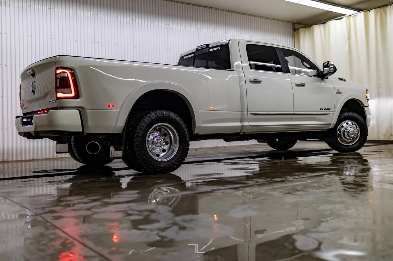 2020 Ram 3500 4x4 Crew Cab Limited Dually AISIN Leather Roof Nav Red Deer AB