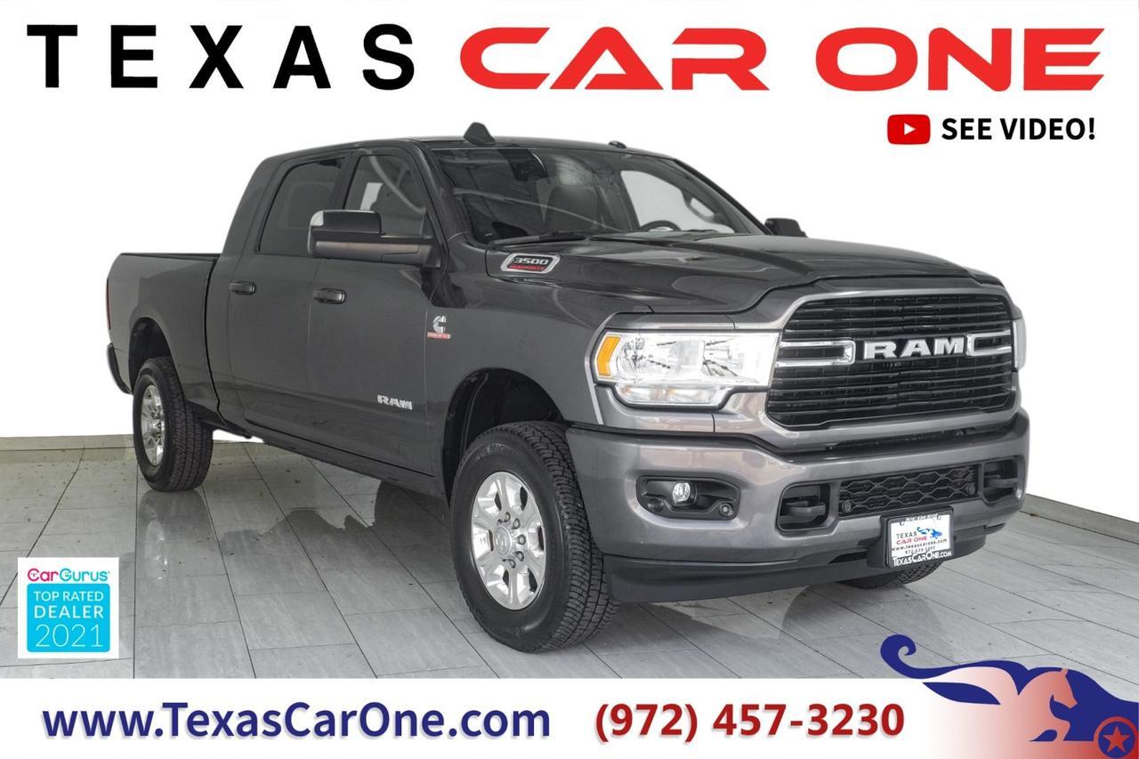 2020 Ram 3500 BIG HORN MEGA CAB 4WD 6.7L DIESEL AUTOMATIC HEATED SEATS REAR CA