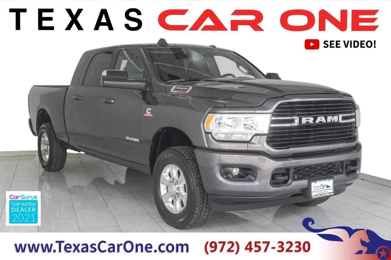 2020 Ram 3500 BIG HORN MEGA CAB 4WD 6.7L DIESEL AUTOMATIC HEATED SEATS REAR CA