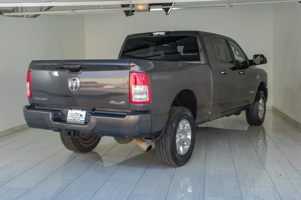 2020 Ram 3500 BIG HORN MEGA CAB 4WD 6.7L DIESEL AUTOMATIC HEATED SEATS REAR CA Carrollton TX