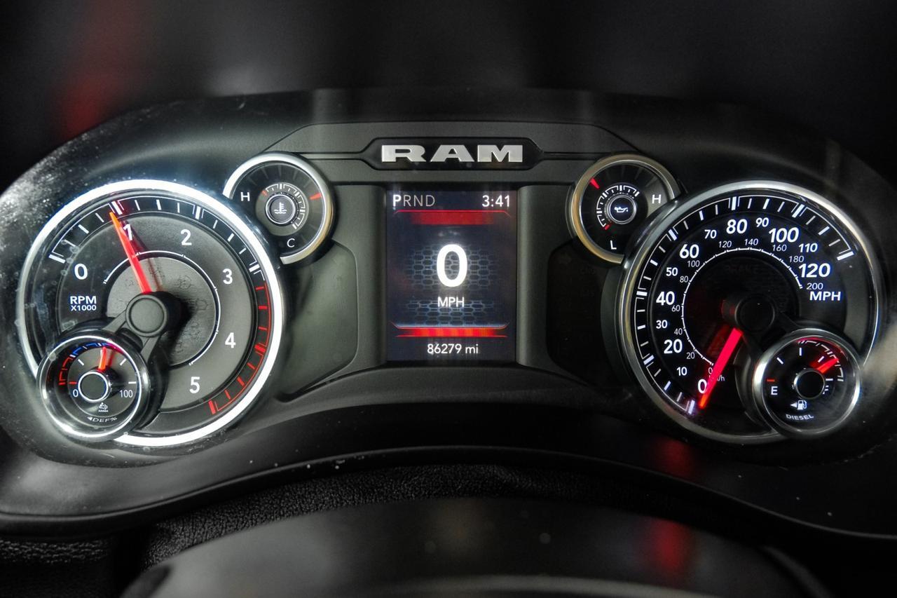 2020 Ram 3500 BIG HORN MEGA CAB 4WD 6.7L DIESEL AUTOMATIC HEATED SEATS REAR CA Carrollton TX