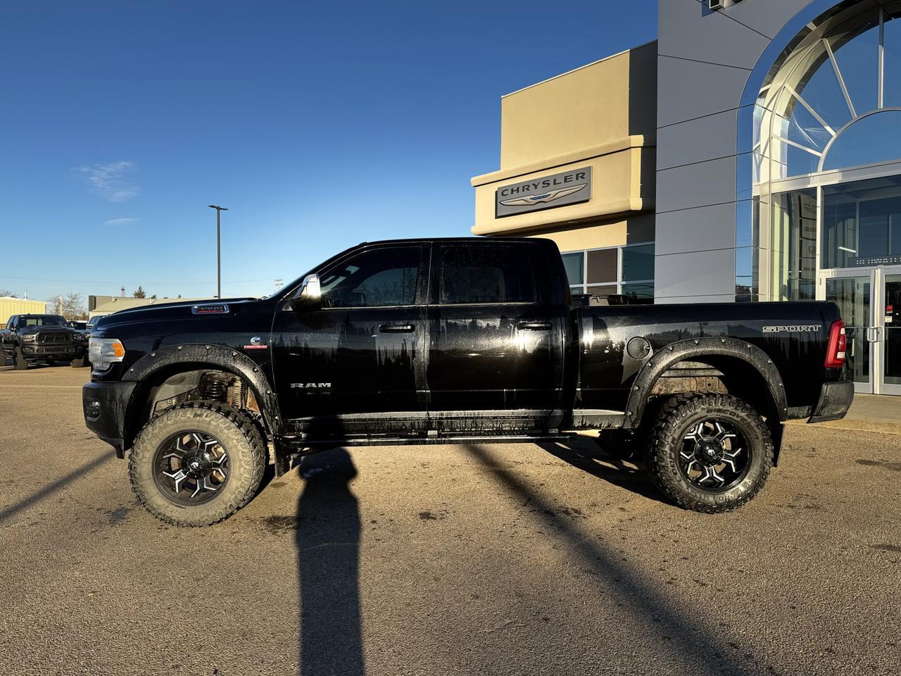 2020 Ram 3500 Laramie Crew Cab 4x4 | Cummins Diesel | Leather | Heated Vented | Towing | Sunroof Redwater AB