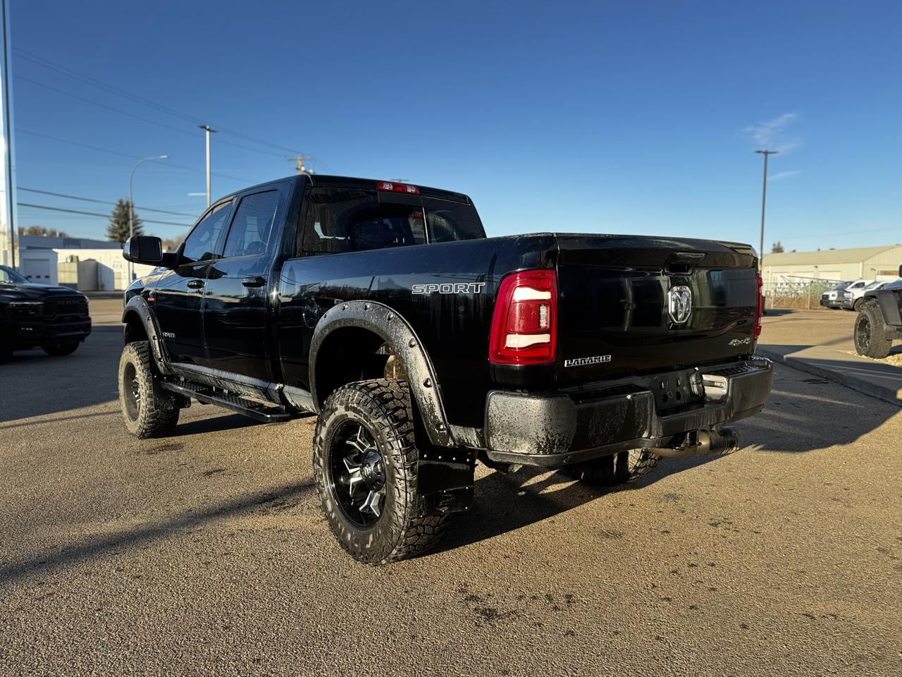 2020 Ram 3500 Laramie Crew Cab 4x4 | Cummins Diesel | Leather | Heated Vented | Towing | Sunroof Redwater AB
