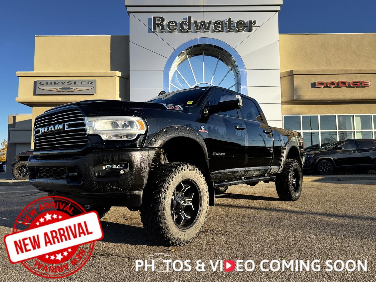 2020 Ram 3500 Laramie Crew Cab 4x4 | Cummins Diesel | Leather | Heated Vented | Towing | Sunroof