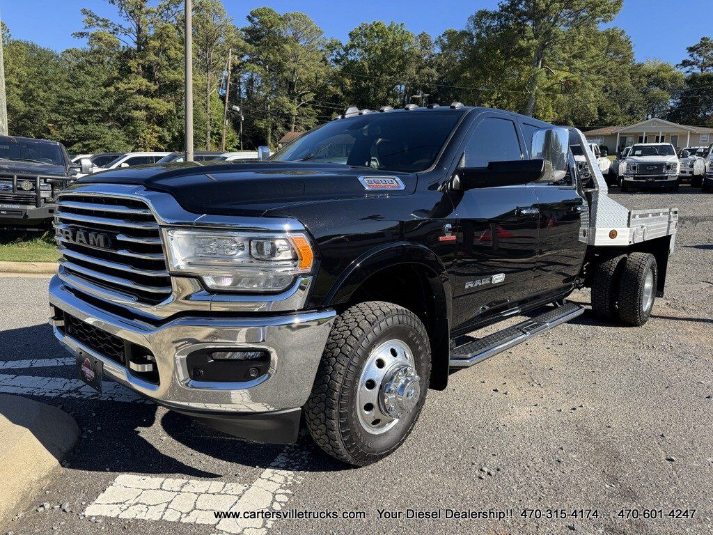 2020 Ram 3500 Laramie Longhorn 4X4 - DUALLY - ALUMINUM FLATBED