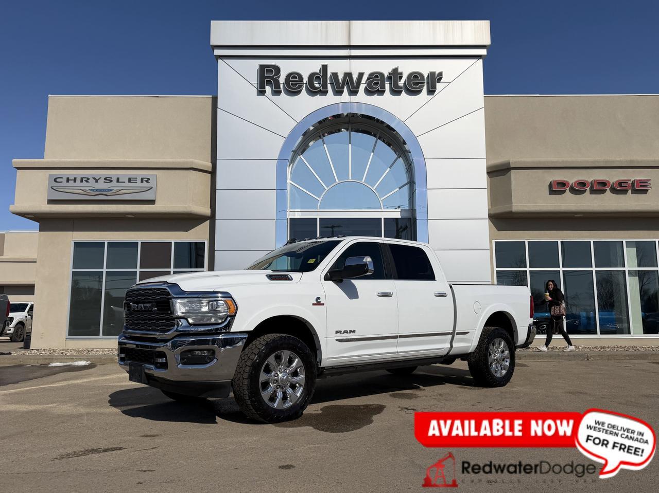 2020 Ram 3500 Limited | Cummins Turbo Diesel | Leather Interior | NAV | Heated Vented Seats | Remote Start