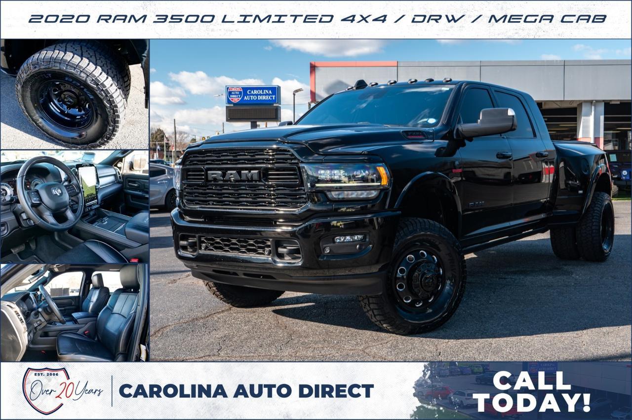 2020 Ram 3500 Limited 4X4 / DRW / MEGA CAB / Level 1 Equipment!