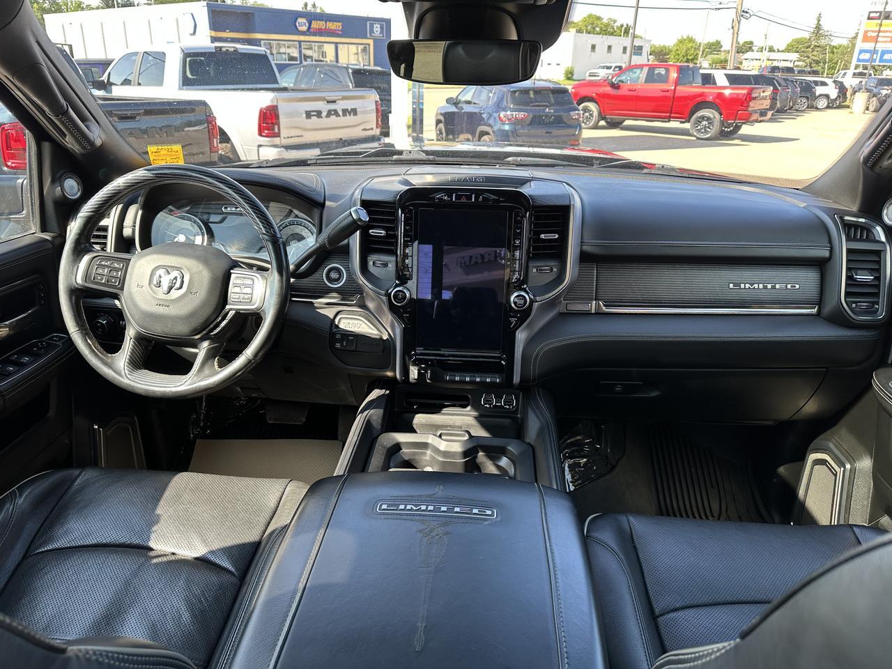 2020 Ram 3500 Limited Crew Cab | Aisin | 360 Camera | Sun Roof | Auto Level Suspension | Ram Box | 5th Wheel Prep Redwater AB