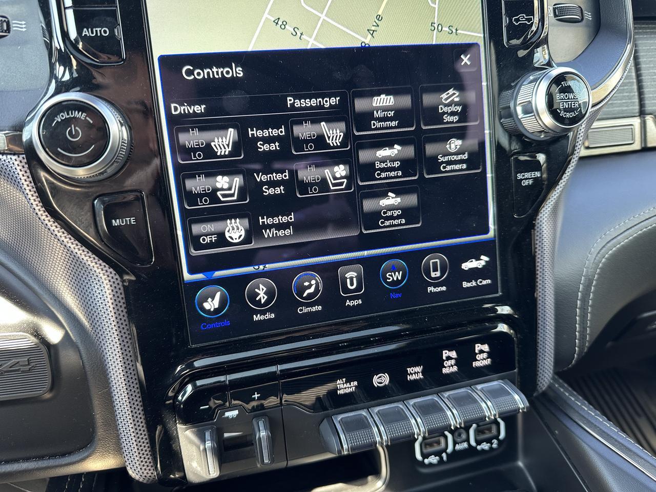2020 Ram 3500 Limited Crew Cab | Aisin | 360 Camera | Sun Roof | Auto Level Suspension | Ram Box | 5th Wheel Prep Redwater AB