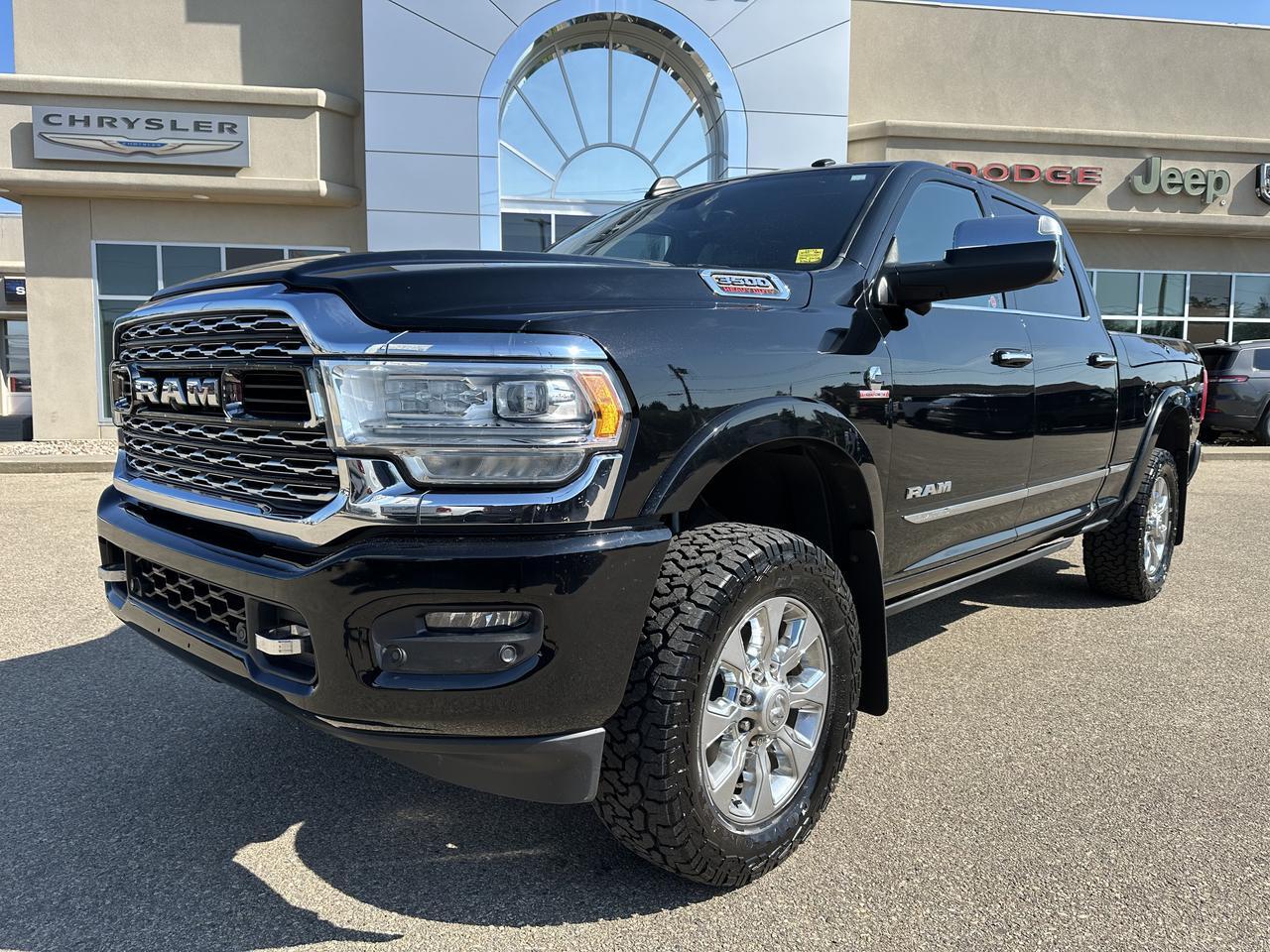 2020 Ram 3500 Limited Crew Cab | Aisin | 360 Camera | Sun Roof | Auto Level Suspension | Ram Box | 5th Wheel Prep Redwater AB