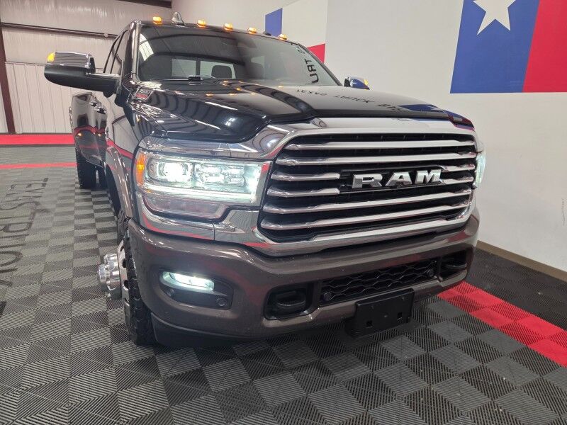 2020 Ram 3500 Longhorn Dually 6.7L Diesel 12in Screen GPS Camera Gooseneck FREE WARRANT Arlington TX