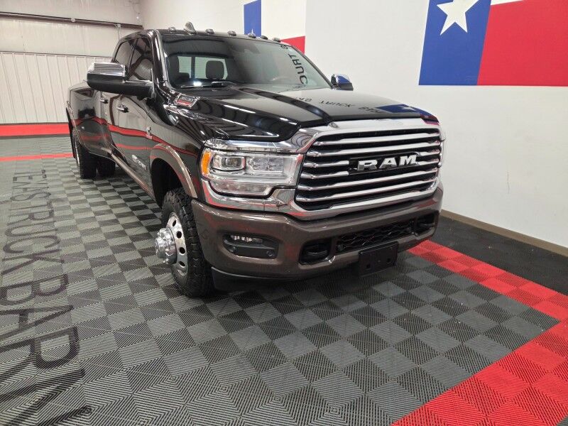 2020 Ram 3500 Longhorn Dually 6.7L Diesel 12in Screen GPS Camera Gooseneck FREE WARRANT Arlington TX