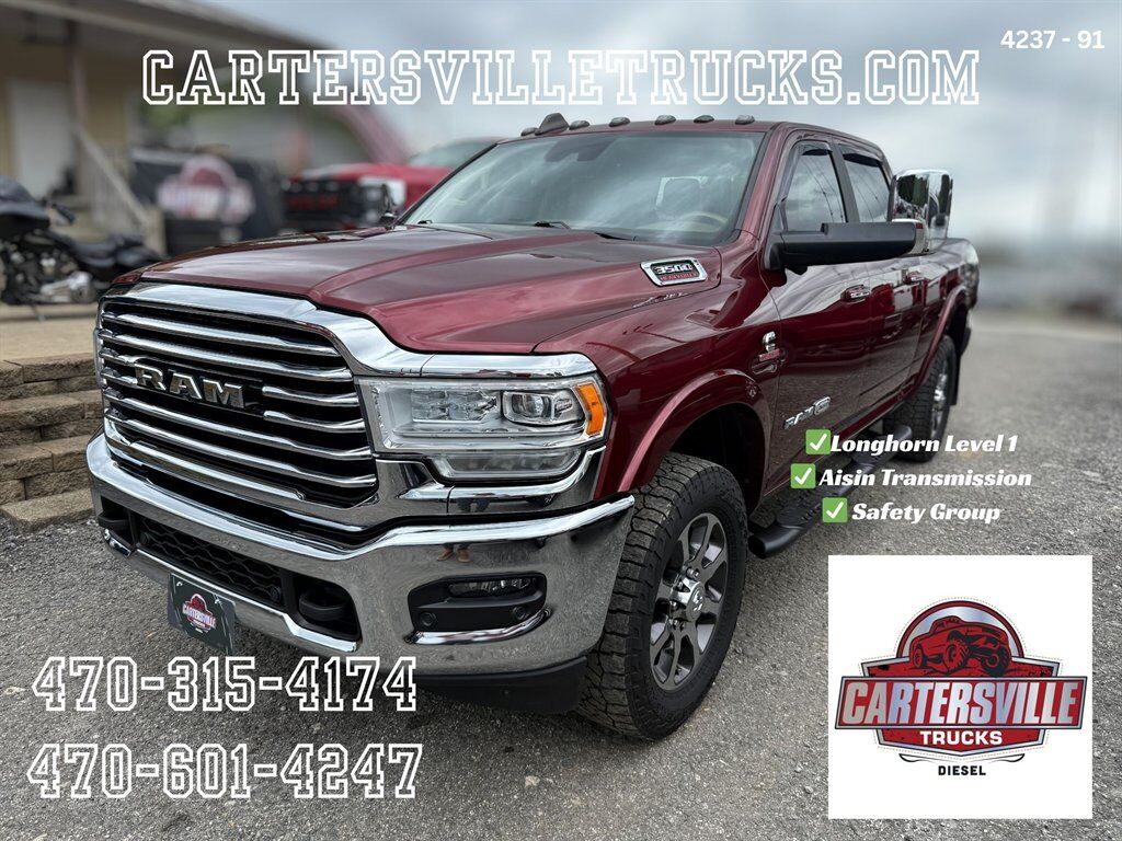 2020 Ram 3500 SOLD SOLD SOLD*** Laramie Longhorn 4X4 - AISIN - HIGH OUTPUT - SWB - SRW