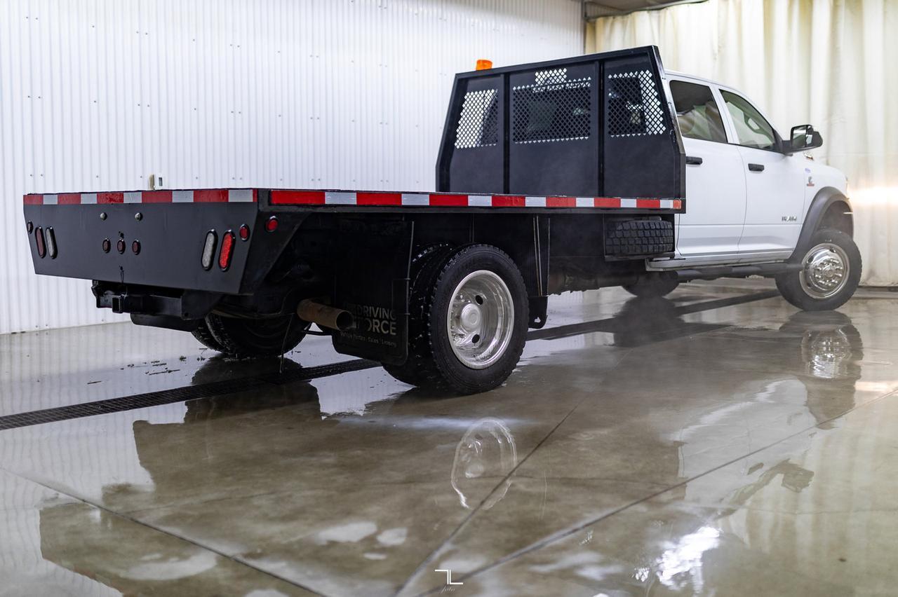 2020 Ram 5500 4x4 Crew Cab Tradesman Deck Diesel AISIN BCam Red Deer AB