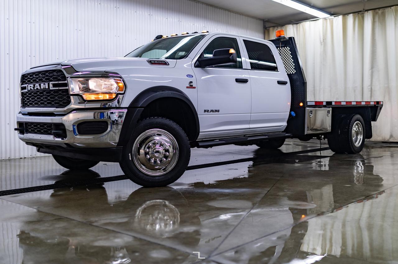 2020 Ram 5500 4x4 Crew Cab Tradesman Deck Diesel AISIN BCam Red Deer AB