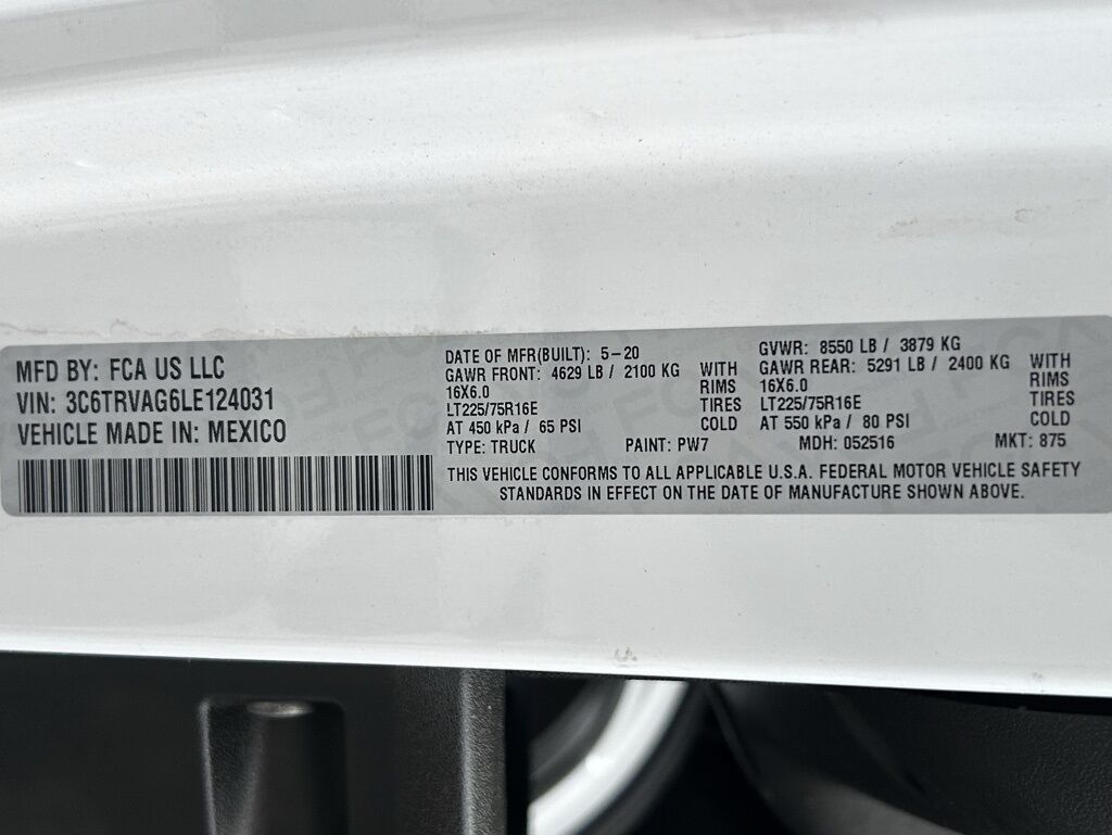 2020 Ram ProMaster 1500 Low Roof Portland OR