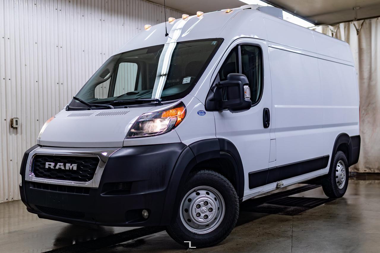 2020 Ram ProMaster 2500 High Roof Cargo Van Reefer Nav BCam Red Deer AB
