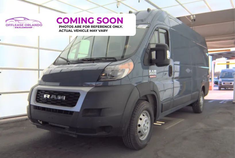 2020 Ram ProMaster Cargo Van 3500 High Roof Extended Van 3D