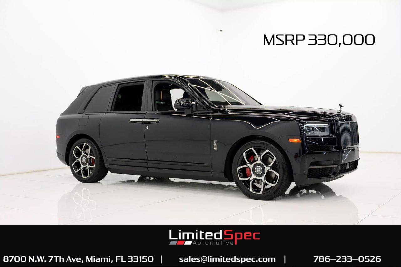 2020 Rolls-Royce Cullinan Sport Utility 4D Black Badge