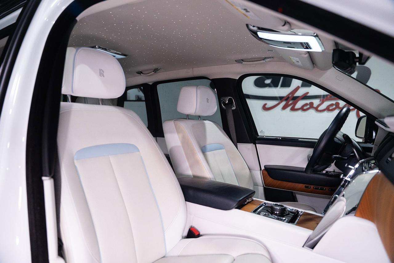 2020 Rolls-Royce Cullinan bespoke interior, shooting star headliner, bookmatched wood trim AND MUCH MORE!!! Fort Lauderdale FL