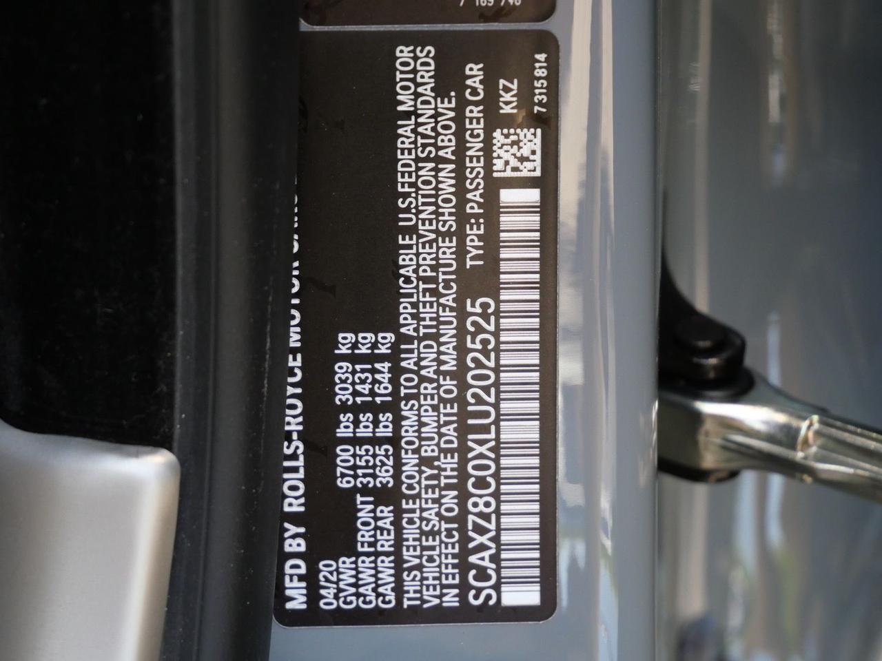 2020 Rolls-Royce Dawn Lawrence KS