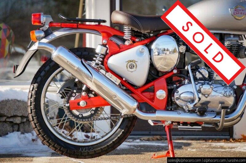 2020 Royal Enfield Bullet Trials 500 Works Replica Red Boston MA