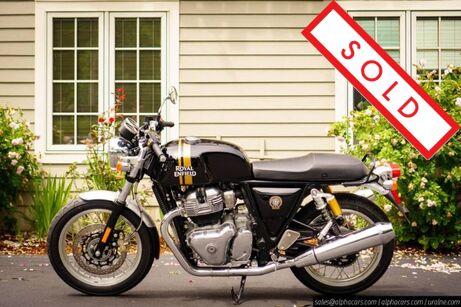 2020 Royal Enfield Continental GT 650 Black Magic Boston MA