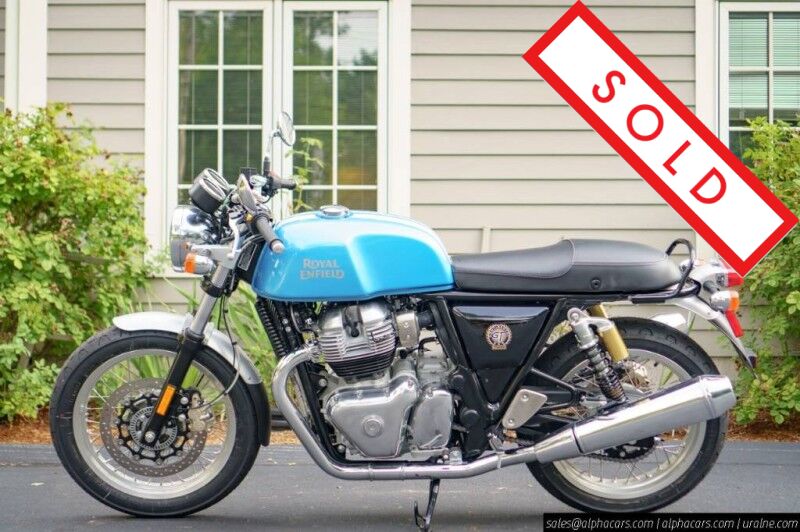 2020 Royal Enfield Continental GT 650 Ventura Blue Sold Vehicles