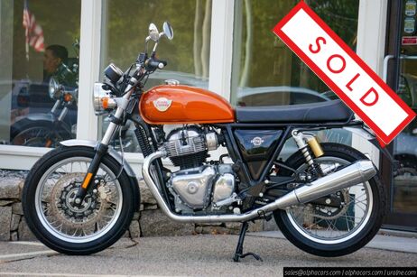 2020 Royal Enfield Interceptor INT650 Orange Crush Boston MA