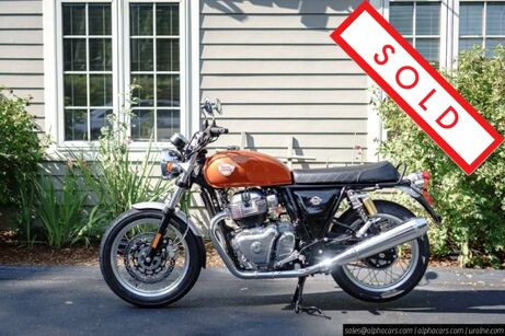 2020 Royal Enfield Interceptor INT650 Orange Crush Boston MA