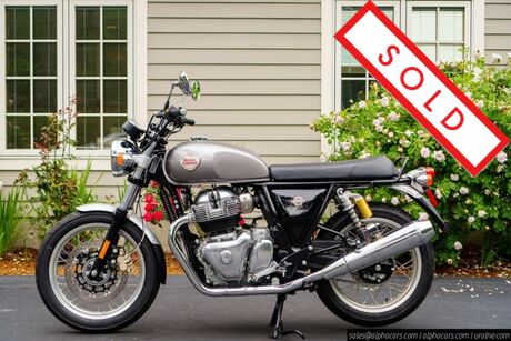 2020 Royal Enfield Interceptor INT650 Silver Spectre Boston MA