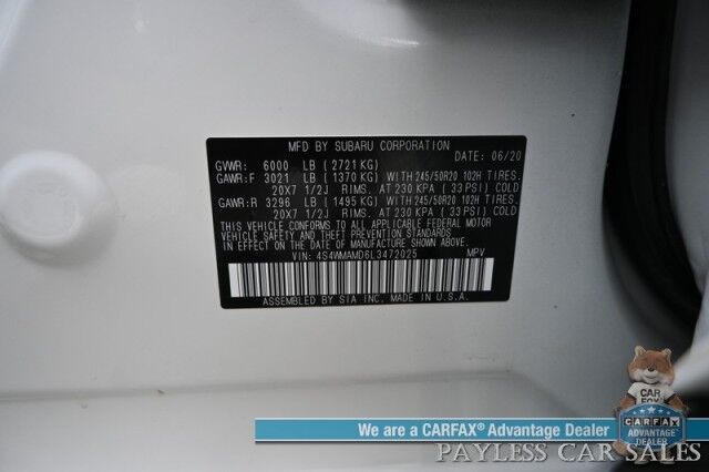 2020 Subaru Ascent Limited Anchorage AK