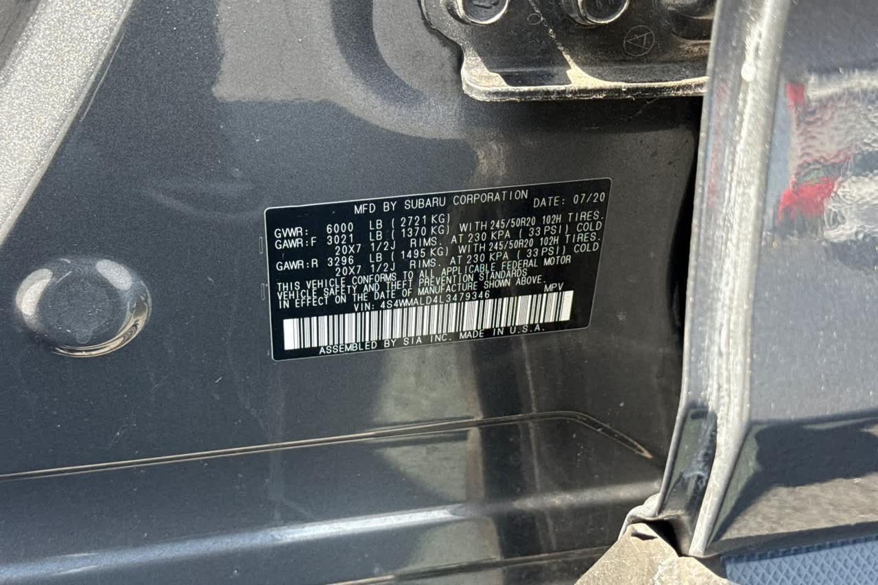 2020 Subaru Ascent Limited Roseville CA