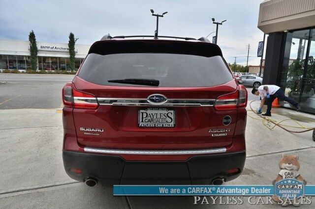 2020 Subaru Ascent Touring / AWD / Heated & Cooled Leather Seats / Heated Steering Wheel / Panoramic Sunroof / NAV / Harman Kardon Speakers / Blind Spot Alert / Apple CarPlay & Android Auto / 3rd Row / Seats 7 / 1-Owner Anchorage AK