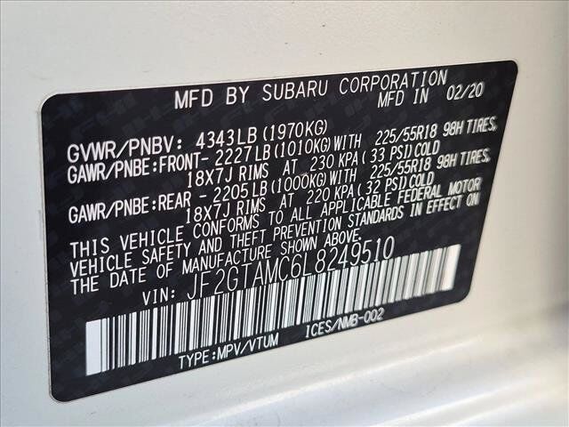 2020 Subaru Crosstrek Limited Roseville CA