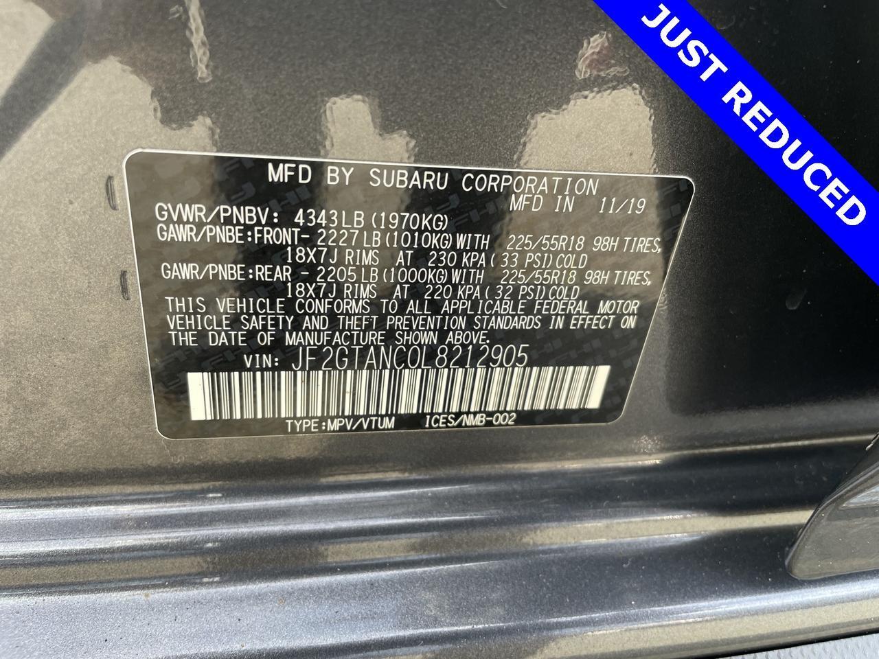 2020 Subaru Crosstrek Limited Springfield VA