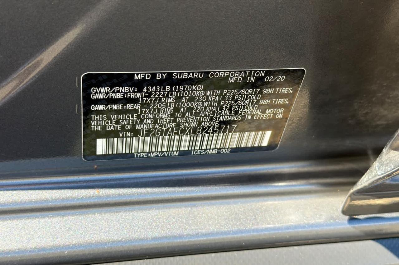 2020 Subaru Crosstrek Premium Roseville CA