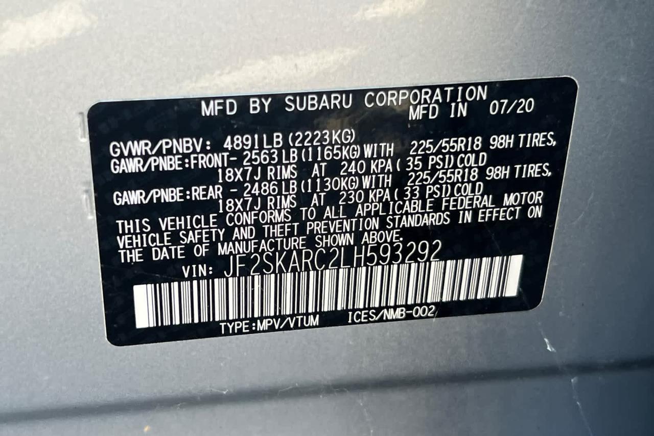 2020 Subaru Forester Sport Roseville CA