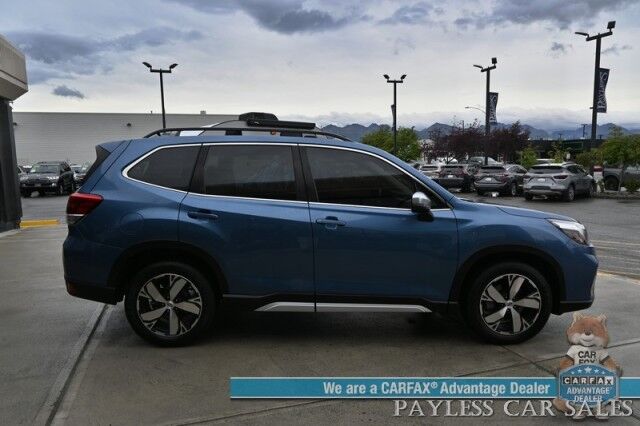 2020 Subaru Forester Touring / AWD / Popular Pkg II / Power & Heated Leather Seats / Heated Steering Wheel / Panoramic Sunroof / NAV / Harman Kardon Speakers / Lane Departure & Blind Spot Alert / Keyless Entry & Start / 33 MPG Anchorage AK