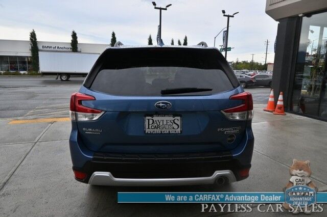 2020 Subaru Forester Touring / AWD / Popular Pkg II / Power & Heated Leather Seats / Heated Steering Wheel / Panoramic Sunroof / NAV / Harman Kardon Speakers / Lane Departure & Blind Spot Alert / Keyless Entry & Start / 33 MPG Anchorage AK