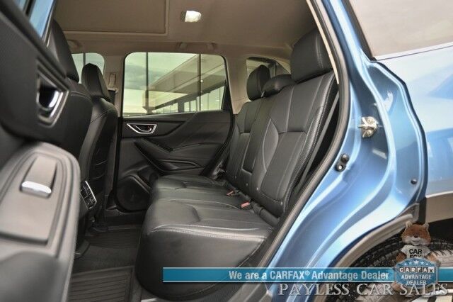 2020 Subaru Forester Touring / AWD / Popular Pkg II / Power & Heated Leather Seats / Heated Steering Wheel / Panoramic Sunroof / NAV / Harman Kardon Speakers / Lane Departure & Blind Spot Alert / Keyless Entry & Start / 33 MPG Anchorage AK