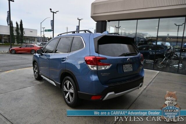 2020 Subaru Forester Touring / AWD / Popular Pkg II / Power & Heated Leather Seats / Heated Steering Wheel / Panoramic Sunroof / NAV / Harman Kardon Speakers / Lane Departure & Blind Spot Alert / Keyless Entry & Start / 33 MPG Anchorage AK