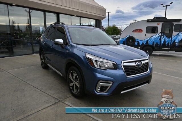 2020 Subaru Forester Touring / AWD / Popular Pkg II / Power & Heated Leather Seats / Heated Steering Wheel / Panoramic Sunroof / NAV / Harman Kardon Speakers / Lane Departure & Blind Spot Alert / Keyless Entry & Start / 33 MPG Anchorage AK