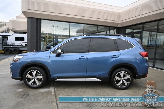 2020 Subaru Forester Touring / AWD / Popular Pkg II / Power & Heated Leather Seats / Heated Steering Wheel / Panoramic Sunroof / NAV / Harman Kardon Speakers / Lane Departure & Blind Spot Alert / Keyless Entry & Start / 33 MPG Anchorage AK