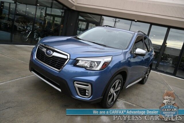 2020 Subaru Forester Touring / AWD / Popular Pkg II / Power & Heated Leather Seats / Heated Steering Wheel / Panoramic Sunroof / NAV / Harman Kardon Speakers / Lane Departure & Blind Spot Alert / Keyless Entry & Start / 33 MPG Anchorage AK